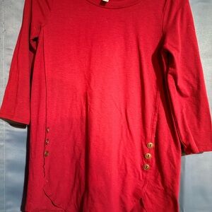Zenana Outfitters Premium Red Top